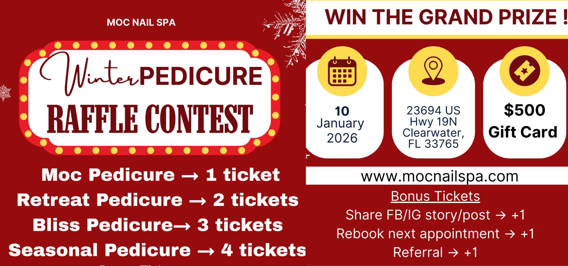 MOC Nail Spa - Nail salon in Sunset Point Clearwater, FL 33765